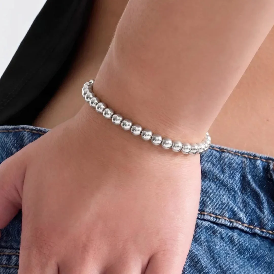 Bracelet Beaded Elastic Waterproof Jewelry